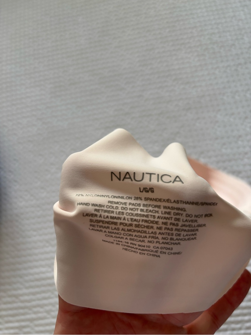 Nautica 3-Pack Wireless Seamless Bras - Black, Brown, Pink - Picture 7 of 7
